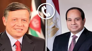 الرئيس السيسي يتلقى اتصالا هاتفيا من عاهل الأردن للتهنئة بعيد الأضحى المبارك