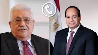 الرئيس السيسي يتلقى اتصالًا من الرئيس الفلسطيني للتهنئة بمناسبة عيد الأضحى