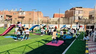 عيد أحلى بمراكز الشباب.. رقص وتنورة في بني سويف ورسم على وجوه الأطفال