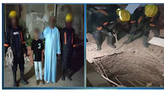 إنقاذ طفل بأعجوبة بعد سقوطه في بالوعة صرف بمرسى علم