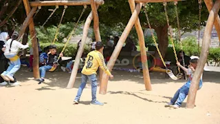 بالصور.. إقبال كبير من المواطنين على حديقة الأزهر في ثاني أيام عيد الأضحى