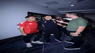 بتواجد زيزو.. 14 صورة لتحرك فريق الأهلي إلى ملعب مواجهة باتشوكا