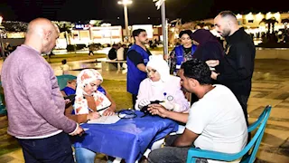 "الرعاية الصحية" تكثف تواجدها بالمناطق الساحلية والسياحية خلال العيد 