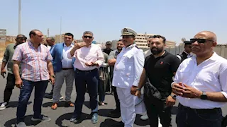 قبل الافتتاح المرتقب.. محافظ الجيزة يتفقد محيط المتحف المصري الكبير