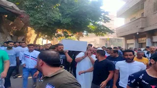 تشييع شاب تُوفي في جراحة خاطئة بالمحلة.. ووالدته: ما لحقش زفافه (صور)