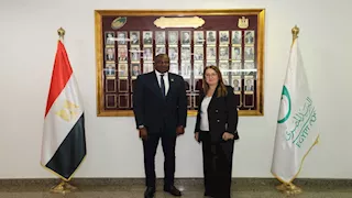 رئيسة هيئة البريد تستقبل نظيرها بكوت ديفوار لبحث التعاون المشترك