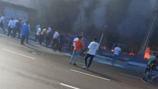 السيطرة على حريق في مطعم بفندق شهير بكورنيش الإسكندرية (صور)