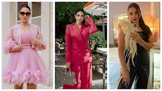 16 صورة من إطلالات درة في باريس.. والجمهور: "جميلة الجميلات"