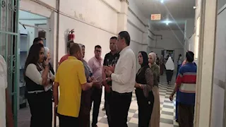 بعد زيارة مفاجئة.. وكيل صحة المنوفية يرصد تدهورًا بمستشفى تلا المركزي 