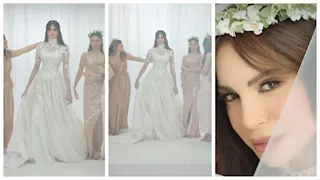 فستان زفاف وفرح.. آمال ماهر تكشف عن "خبر عاجل" 