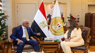 وزيرة التنمية المحلية تتابع مشروعات الخطة الاستثمارية بشمال سيناء