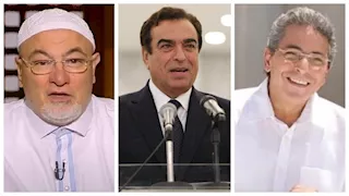 حوار ثلاثي بين سعد وقرداحي والجندي في الأهرامات حول "الصديق" - فيديو