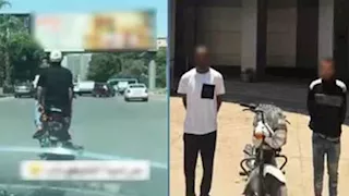 الداخلية تكشف حقيقة فيديو ارتكاب وقائع سرقة بواسطة دراجة نارية