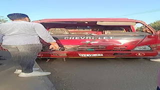 "وقعوا في الترعة".. إصابة اثنين في حادث تصادم بقويسنا بالمنوفية (صور)