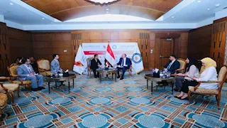 وزير البترول يبحث مع شركة صينية مشروعاً لتصنيع الألواح الشمسية بقناة السويس