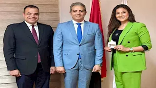 الإعلاميين تمنح عضويتها للمذيعة هند جاد