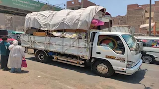 استئناف الحركة المرورية على الطريق الزراعي بعد رفع "مشاية" كوبري طوخ (فيديو وصور)