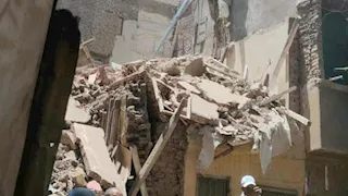 جثة و5 مصابين في انهيار منزل بالساحل