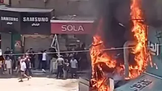 السيطرة على حريق مطعم أسفل عقار سكني بالخصوص 