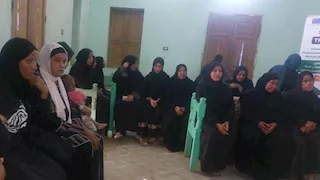 تنظيم ندوات لتوعية السيدات بأهمية المشاركة في الانتخابات بأسوان - صور
