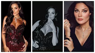فستان جريء ومكشوف.. 5 صور لـ نادين نجيم من حفل زفاف ابن ايلي صعب