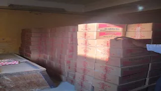 تموين طما تضبط 6 طن شاي مغشوش بسوهاج - صور