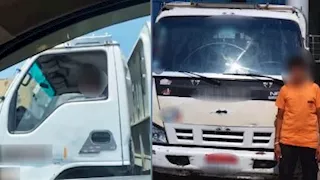 مشهد مرعب على الدائري بسبب طفل.. والأمن يتحرك