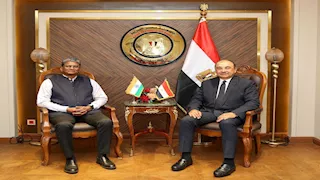 مباحثات بين قطاع الأعمال وسفير الهند بالقاهرة لتعزيز التعاون الصناعي والاستثماري