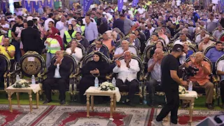 12 ألفًا يشاركون في مؤتمر "مستقبل وطن" ببورسعيد لدعم مرشحه للشيوخ (صور)