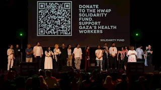 معز مسعود ومسار إجباري في لندن من أجل فلسطين