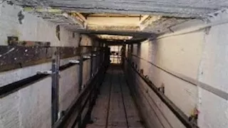 سقوط أسانسير من التاسع بالطالبية 