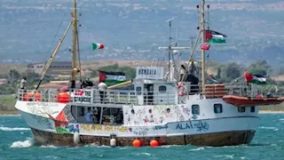 الخارجية الإسرائيلية تُصدر بيانًا بعد السيطرة على سفينة حنظلة المتجهة إلى غزة