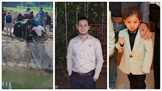 "أنس".. حكاية طفل نُسي في فوضى حادث والده ليغرق في ترعة مليج -صور 