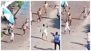 حبس 9 متهمين في واقعة مشاجرة "الشوم" بشاطئ النخيل بالإسكندرية -صور وفيديو