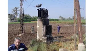 السيطرة على حريق مفاجئ في محول كهرباء بإحدى قرى بني سويف