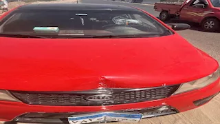 "ينزف دمًا".. حادث سير للاعب الزمالك السابق (صورة)