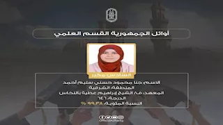 حداد السادسة على الثانوية الأزهرية.. "جنا" تتخلى عن فرحة التفوق احترامًا لأحزان الجيران