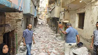 متضرر من انهيار عقار الفواخير بأسيوط: 10 أفراد من أسرتي في الشارع – فيديو وصور