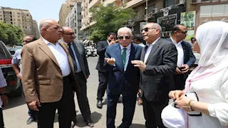 صور.. آخر تطورات أعمال تطوير حديقة الأزبكية ومنطقة المكتبات 