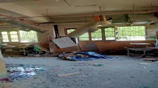 ‬صور أولى تكشف حجم الحادثة.. آثار انفجار مصنع أدوات صحية بالدقهلية