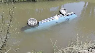 الملاكي سقطت في الترعة.. 9 مصابين في حادث تصادم بالمنيا