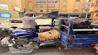 بالصور.. حملة لمصادرة مكبرات الصوت بدمنهور لحماية طلاب الثانوية