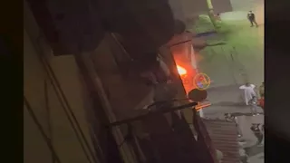 زفة عروسين تنتهي بحريق شقة بفيصل.. 10 صور ترصد المأساة 