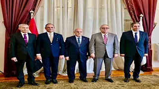 خلال زيارة رسمية.. الشناوي يؤكد دعم التعاون مع مجلس الدولة | صور