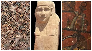 صور.. اكتشاف مقابر جديدة من العصرين اليوناني والروماني بأسوان