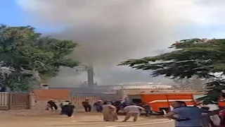 حريق داخل مصنع كرتون بمدينة نصر