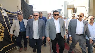 وزير الإسكان ومحافظ بني سويف يتفقدان مشروعات "حياة كريمة" بمركز ببا