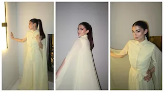 بالصور|  أحدث جلسة تصوير لـ ليلى زاهر.. وهشام جمال: " جميلة كالعادة"