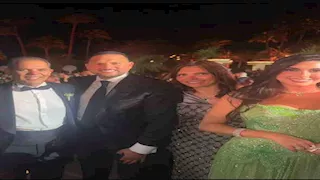 بينهم ياسمين صبري وعماد زيادة.. نجوم الفن في زفاف حفيد عادل إمام (صور)