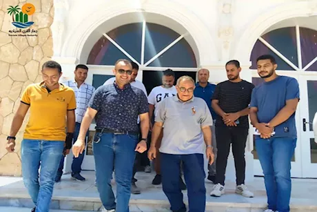 رئيس جهاز القرى السياحية يتفقد استعدادات افتتاح المسرح الروماني بمارينا العلمين